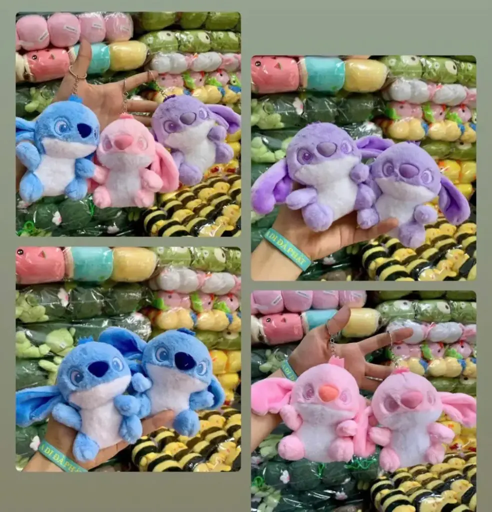 MÓC KHOÁ STITCH/THỎ