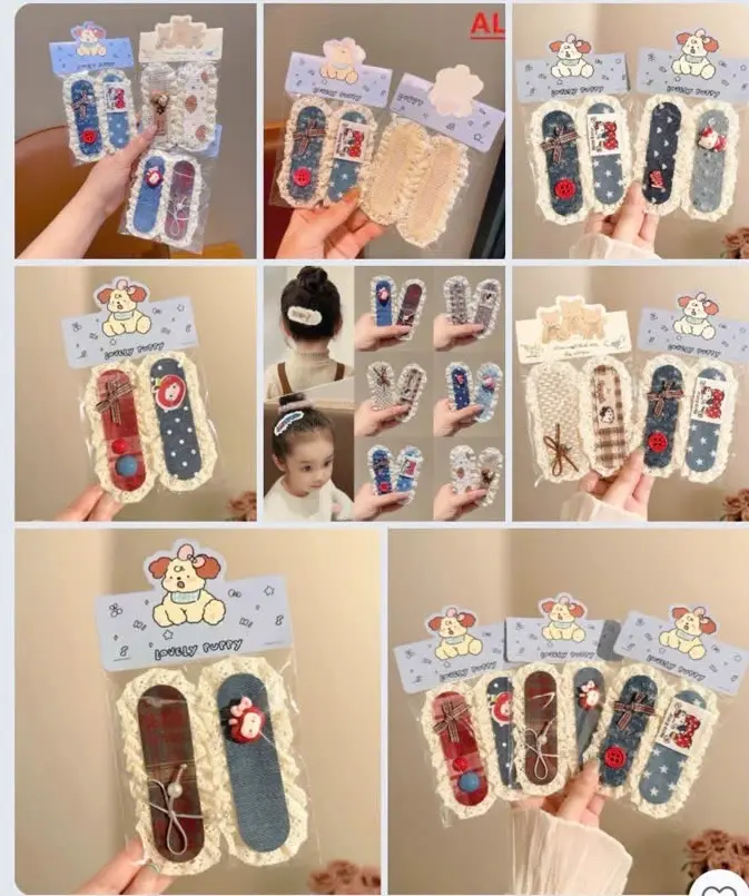 SET 2 MIẾNG DÁN TÓC REN