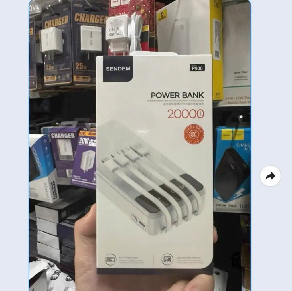 SẠT DỰ PHÒNG 20000mah