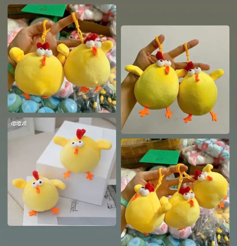 MÓC KHOÁ GÀ BÔNG