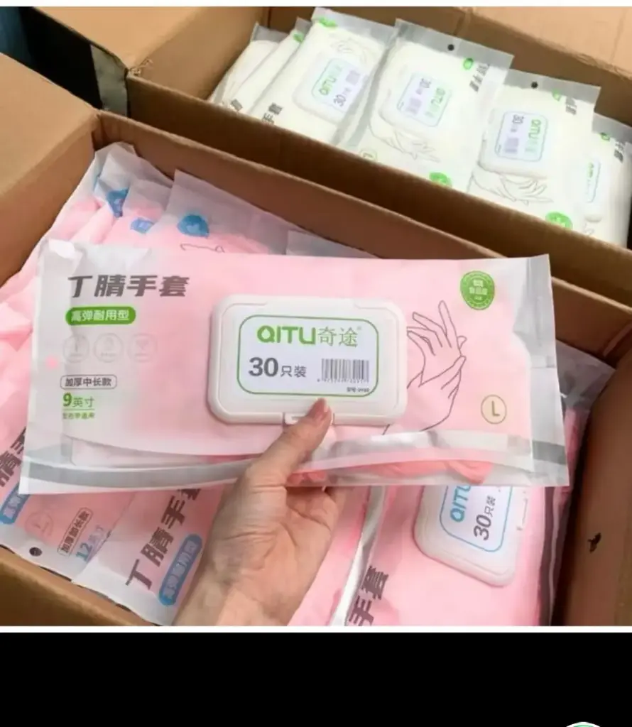 HỘP BAO TAY CAO SU