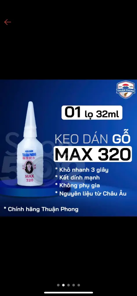 KEO DÁN 502 MAX 320