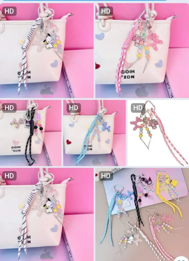 MÓC KHOÁ KÈM CHARM