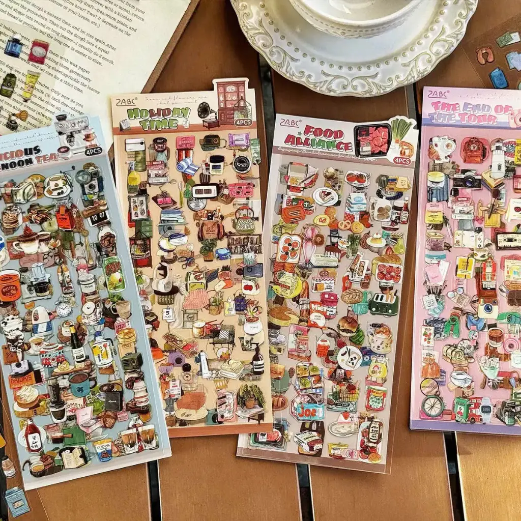 SET 4 STICKER  ĐỜI SỐNG