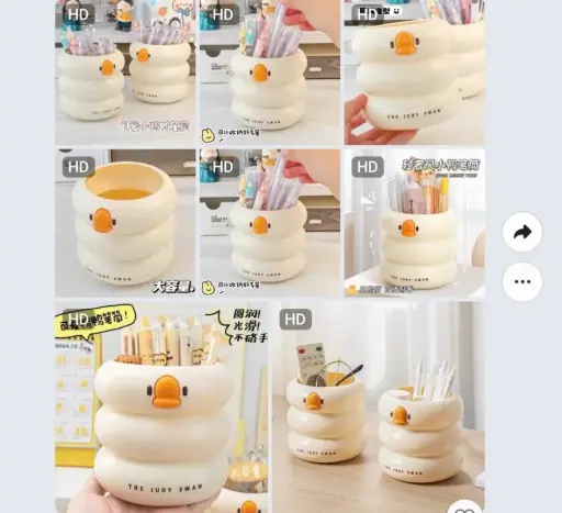 [P0006] ĐỰNG BÚT MỎ VỊT