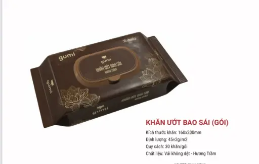 [P0031] KHĂN ƯỚT LAU BÀN THỜ GUMI