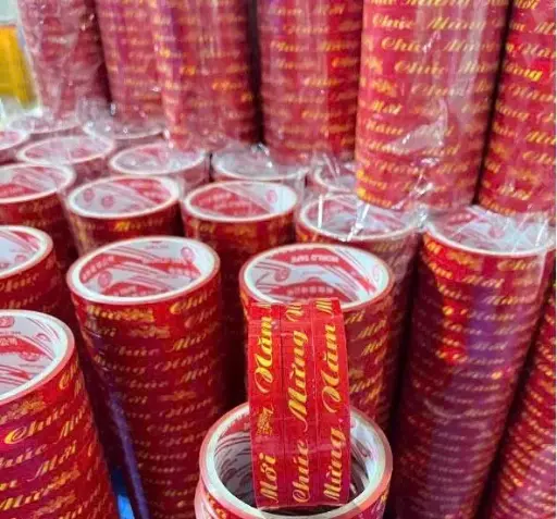 [P0141] Băng keo chúc mừng năm mới