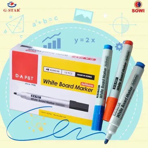 [P0144] GSTAR BÚT LÔNG BẢNG (ĐỎ/XANH/ĐEN)