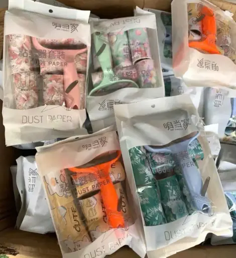 [P0183] Bộ Cây Lăn Bụi Kèm 5 Lõi