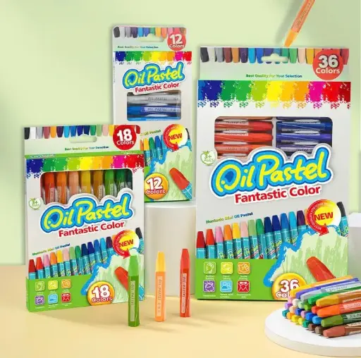 [P0241] màu sáp dầu 24M