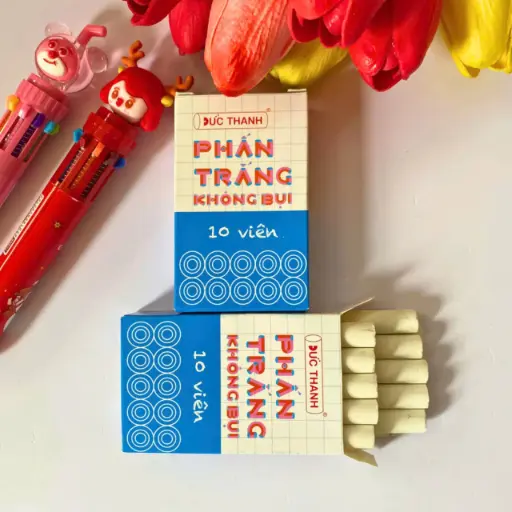 [P0289] HỘP PHẤN TRẮNG/MÀU ĐỨC THANH