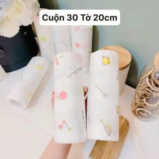 [P0362] CUỘN KHĂN LAU BẾP
