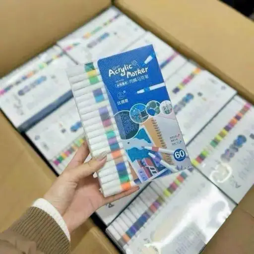 [P0372] HỘP MÀU ACRYLIC 60M